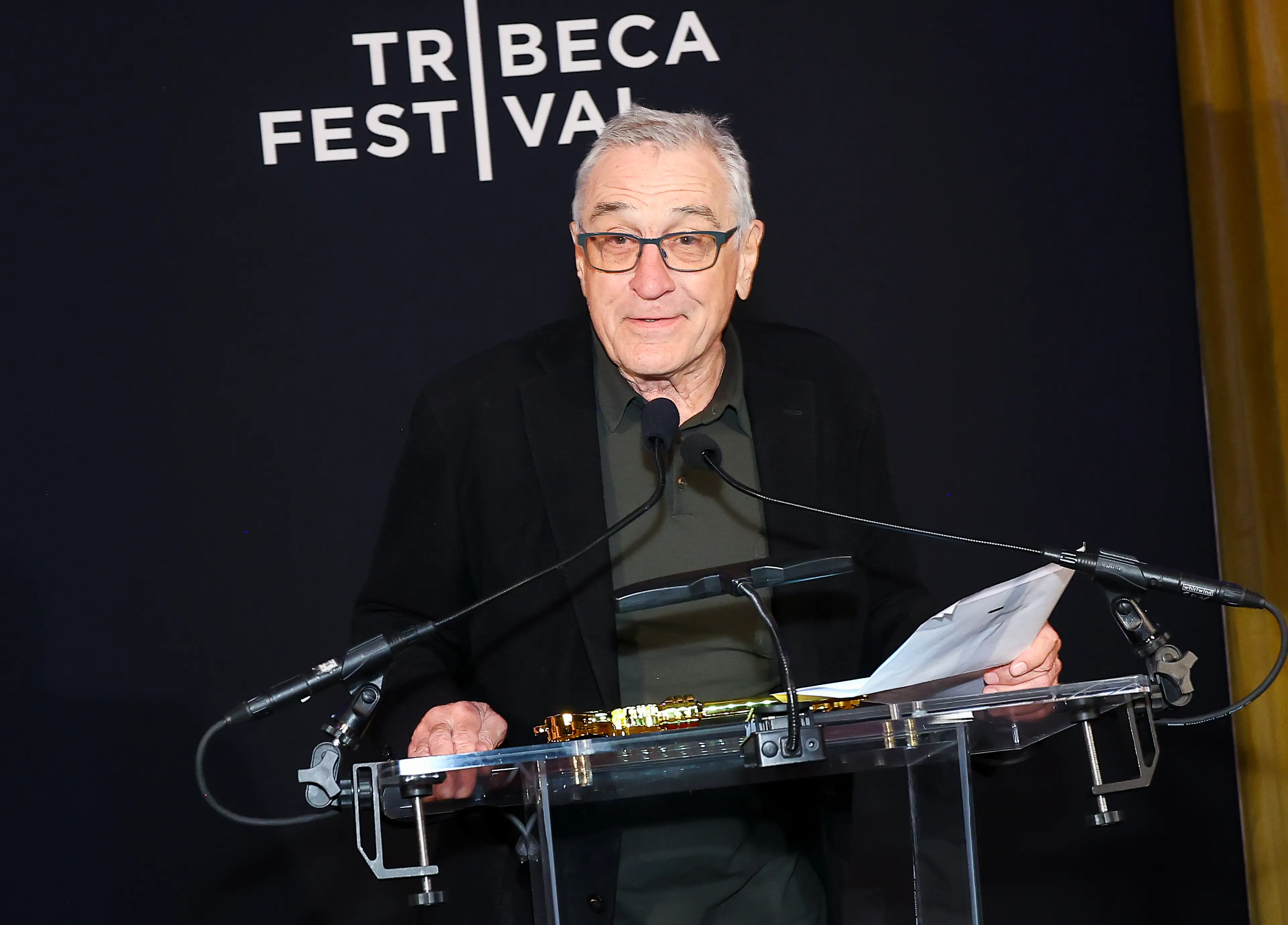 Robert de Niro welcomed a daughter earlier this year.