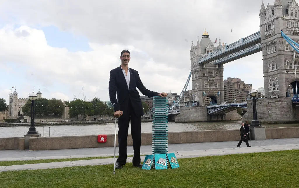 Sultan Kosen has held the record for 17 years (Ferdaus Shamim/WireImage)