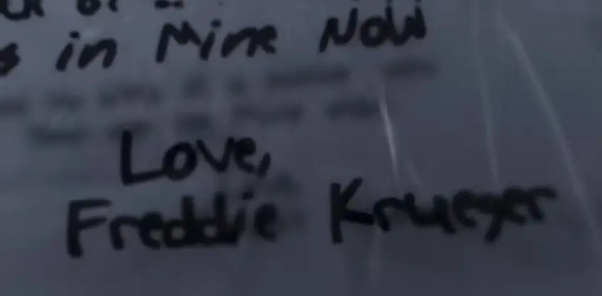 The stalker signed off his letters using the name of a fictional murderer (Paramount Plus)