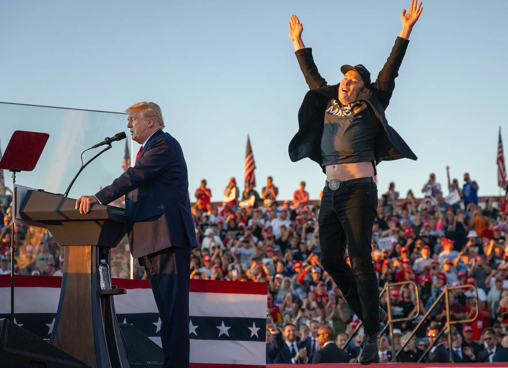 Elon Musk is a staunch supporter of Donald Trump (JIM WATSON/AFP via Getty Images)