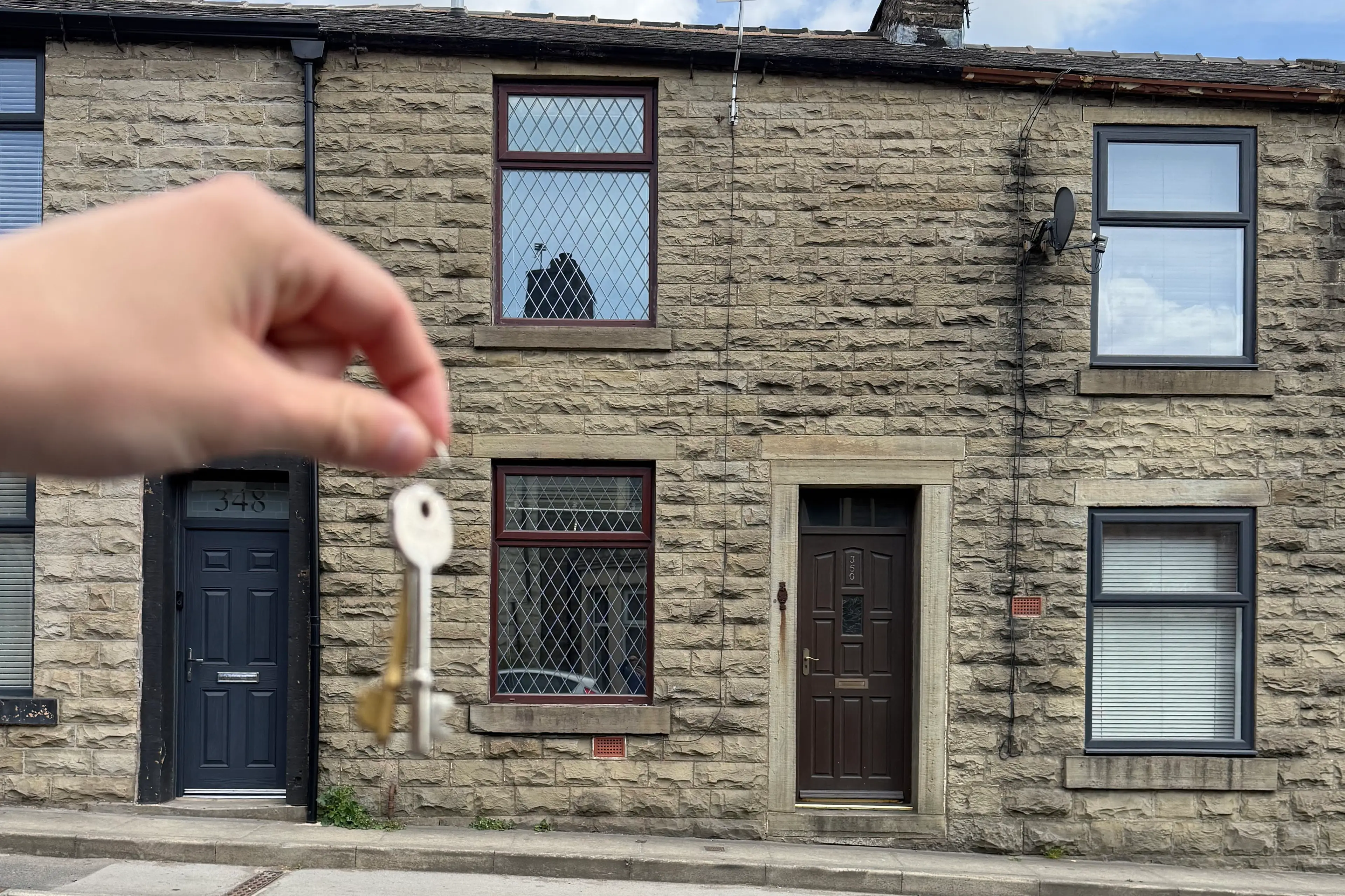 Jacob bought his first house at 23 (SWNS)