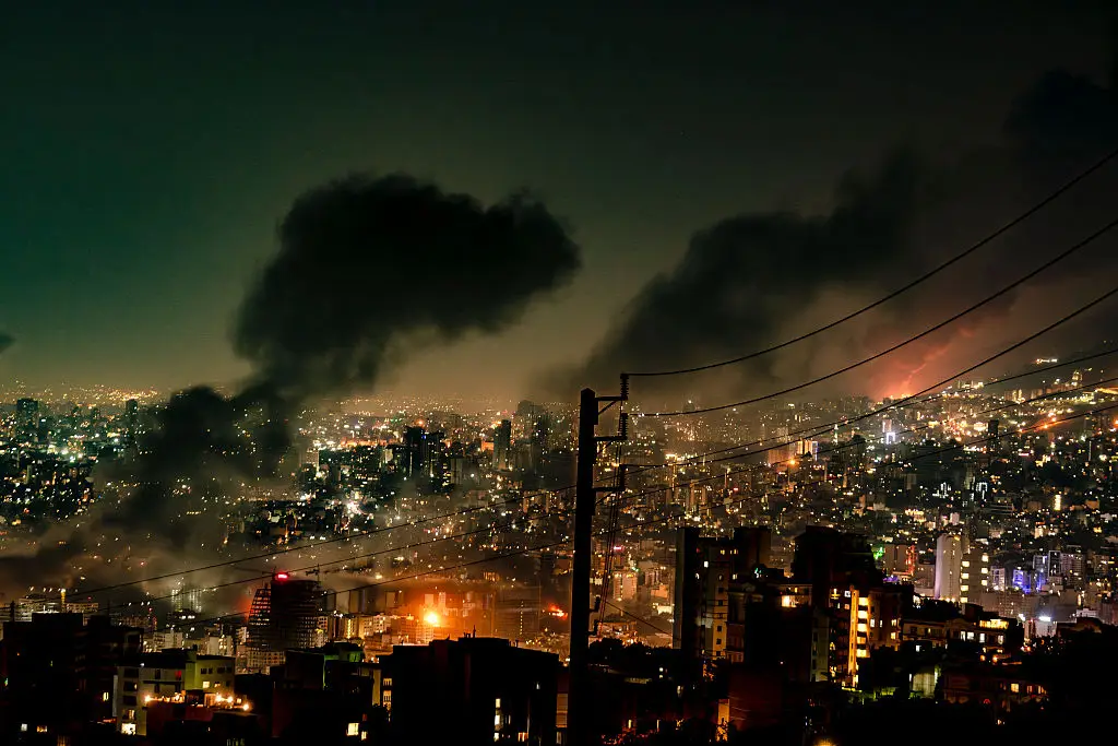 Tehran has been under attack from Israeli strikes for the past week (KHOSHIRAN/Middle East Images/AFP via Getty Images)