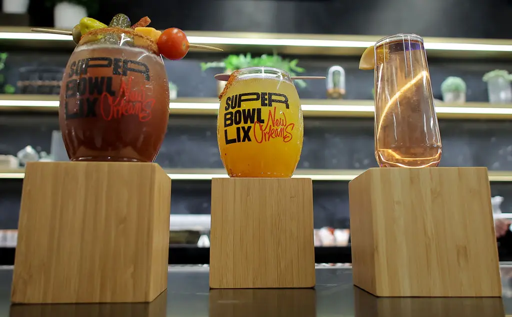 The Voodoo cocktail cost $59 at the Super Bowl (Jonathan Bachman/Getty Images)