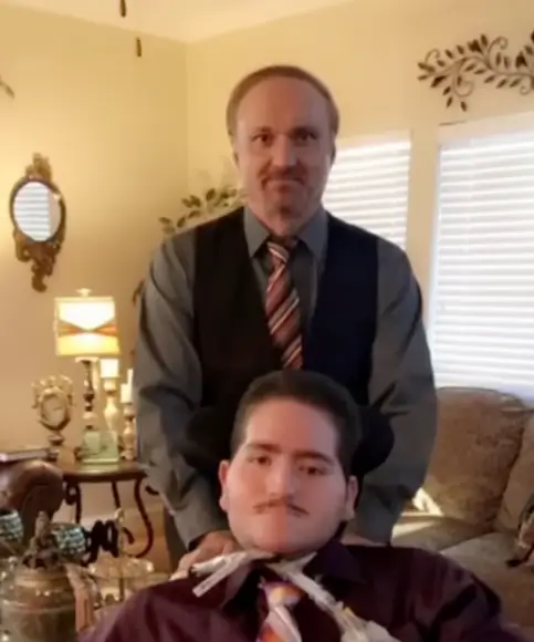 Maher was described by his son as 'the one who keeps me alive when I'm at my weakest' (ABC News)