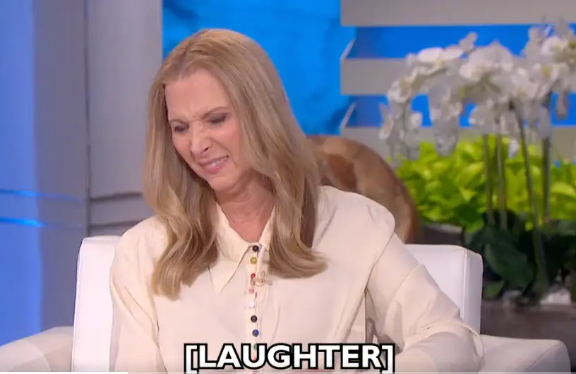 Lisa Kudrow on The Ellen DeGeneres Show reflecting on who she'd 'do anything' for.