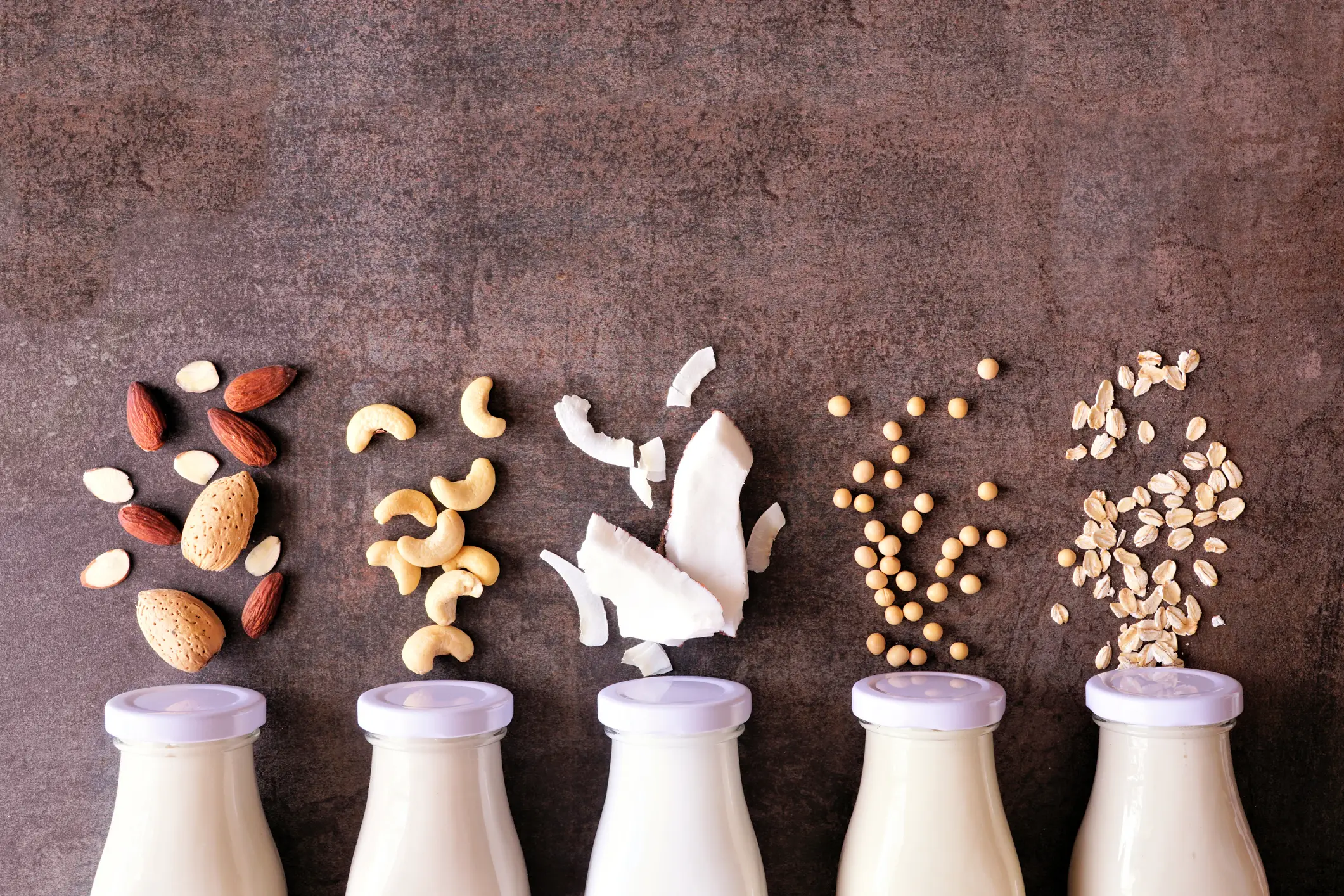 The doc recommends swapping your full-fat milk with a dairy-free alternative like oat or almond milk (Getty Images)