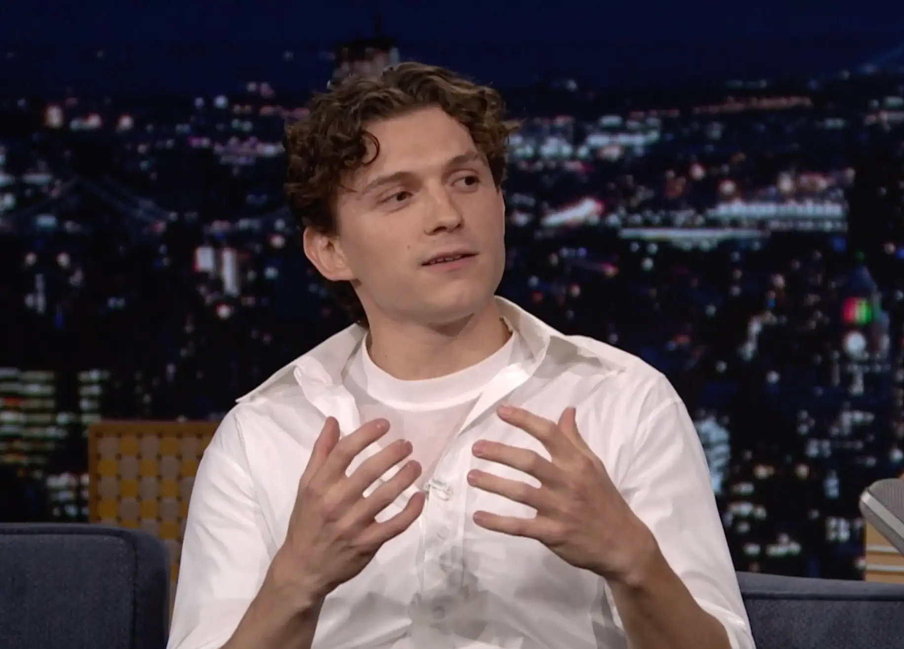 Holland opened up about the 'humbling' experience (NBC)