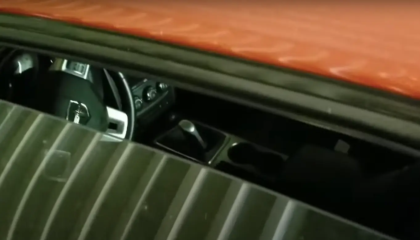 The car has an 'immaculate' interior (What the Hales/YouTube)