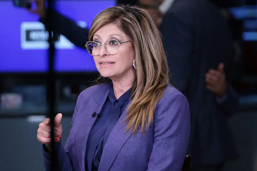 Maria Bartiromo's attorney claimed reports of her firing from Fox News are 'absolutely and unequivocally false' (Michael M. Santiago/Getty Images)