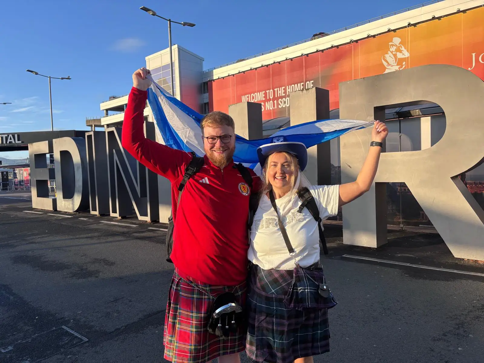 It's the first time Scotland have qualified for the World Cup in almost 30 years. (Claire Thomson)