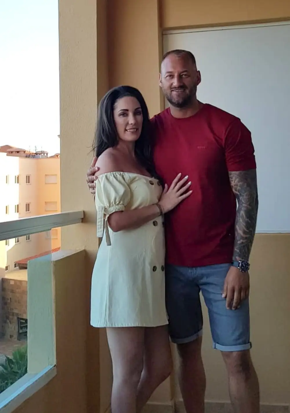 Lauren McGregor and her late husband Chris got together in 2013.