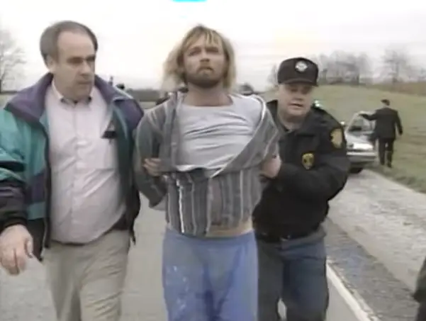 Police footage of Rogers' arrest (10 Tampa Bay/YouTube)