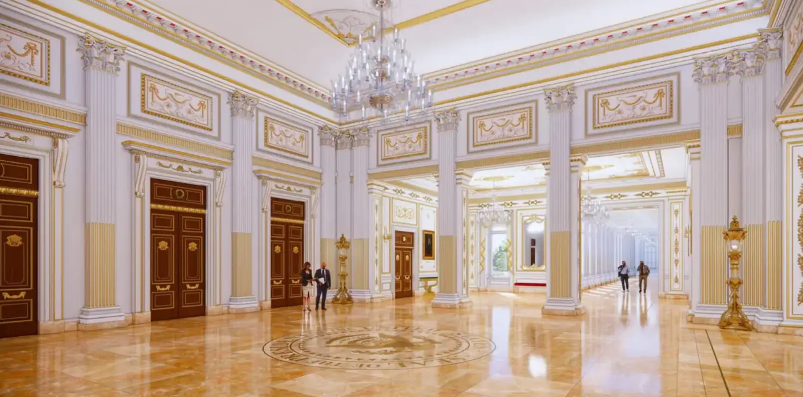 What the ballroom could look like (TruthSocial/DonaldJTrump)