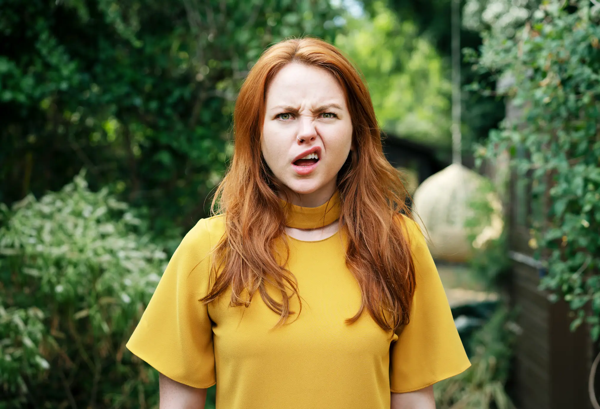 My face while trying to choose the correct letter.