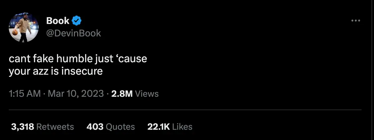 Fans have questioned whether another of Booker's tweets is also directed at Bad Bunny.