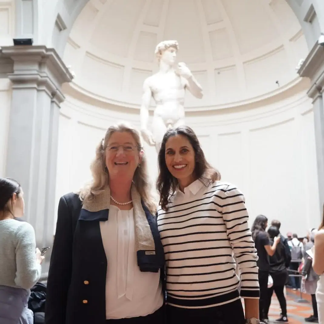 Director Cecilie Hollberg (left) and Hope Carrasquilla (right)