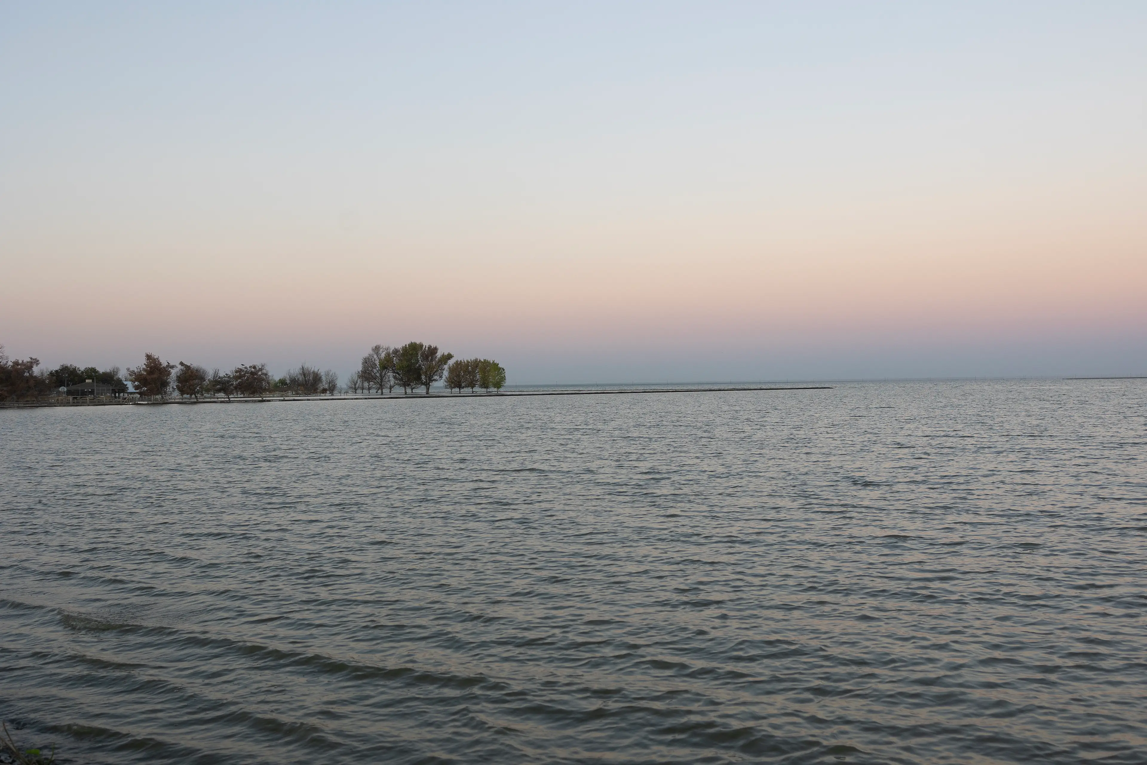 The lake has now returned.
