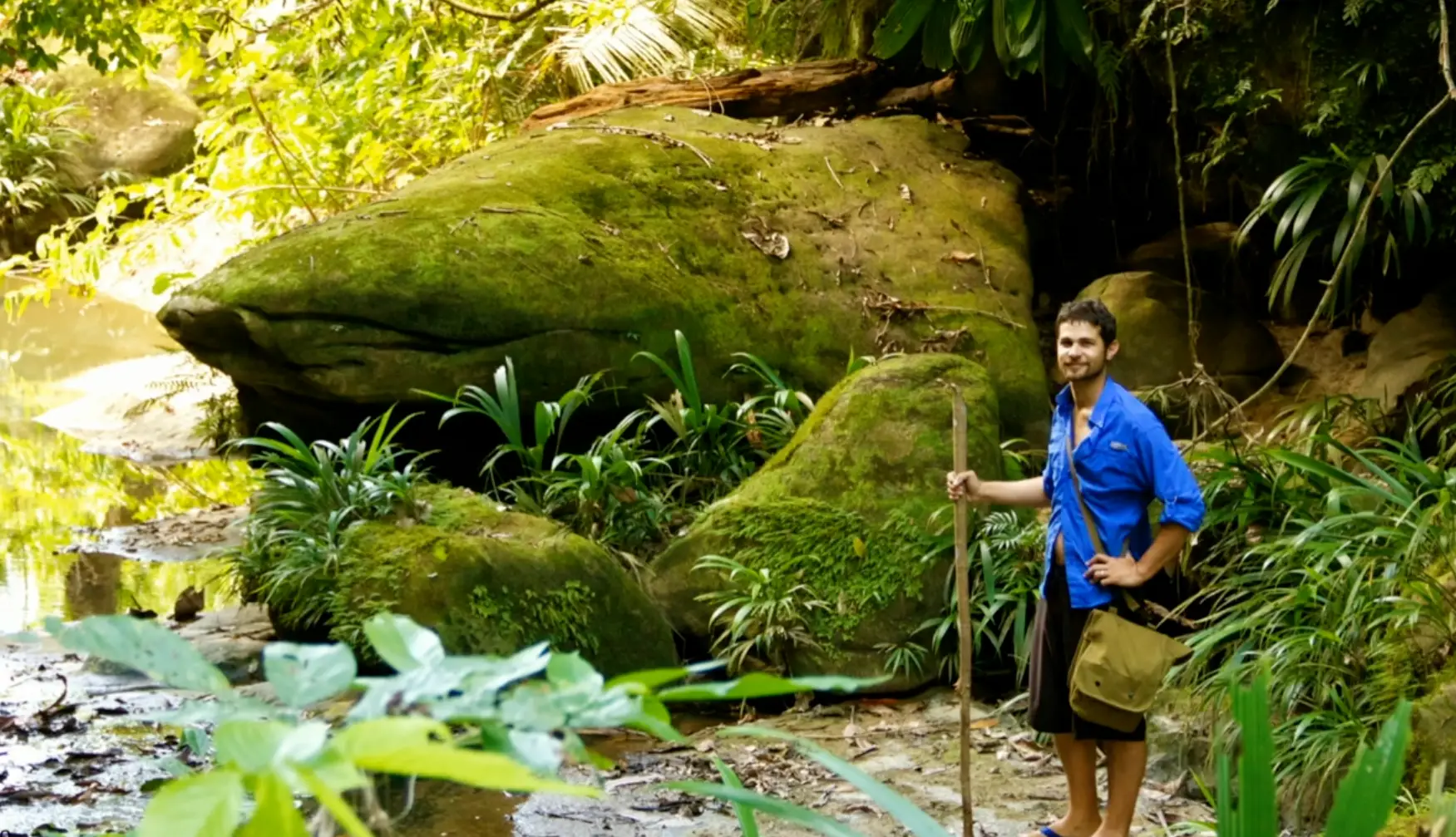 Ruzo wasn't optimistic that he'd ever find the river (TED/YouTube/Andrés Ruzo)