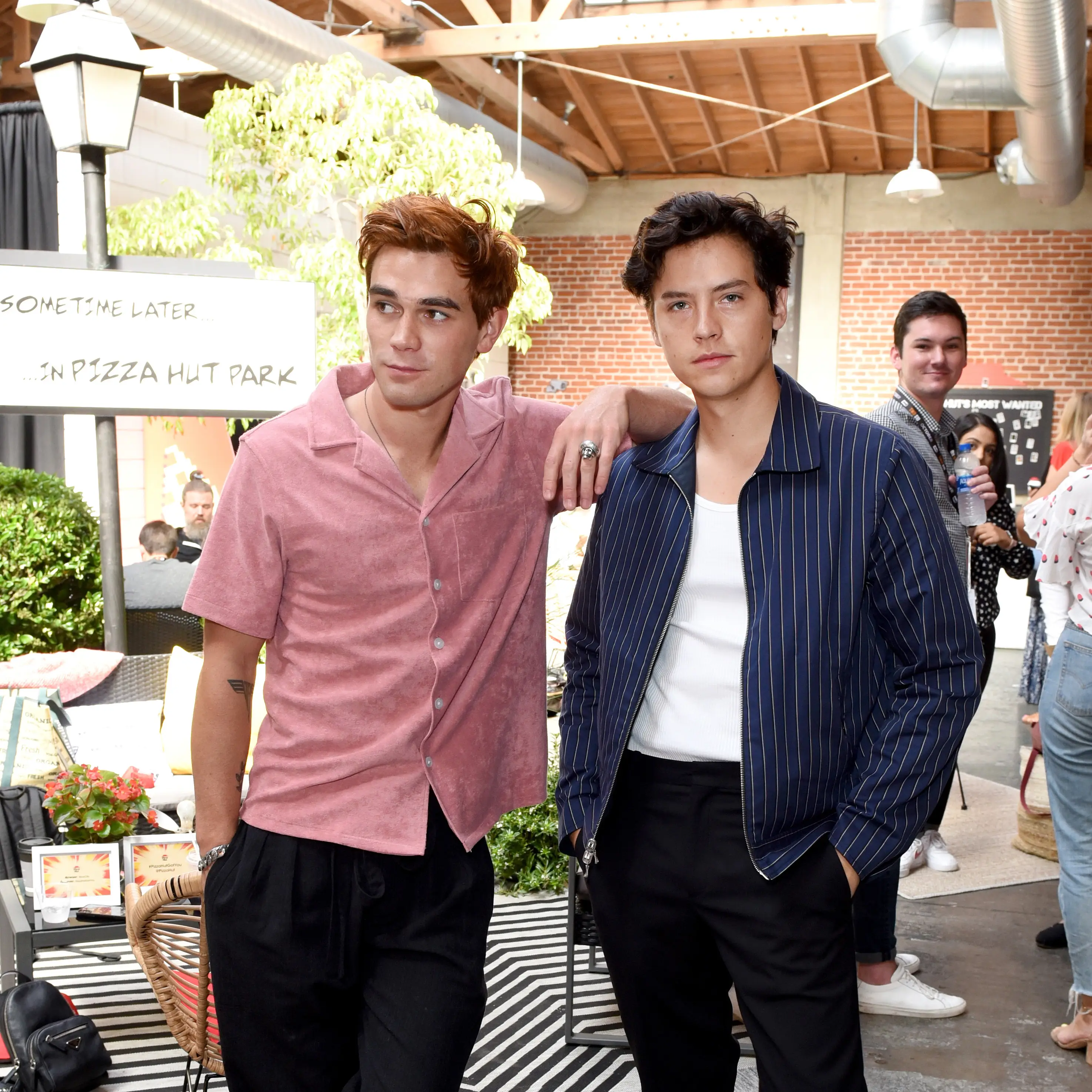 The pair formed a strong bond while filming Riverdale ( Presley Ann/Getty Images for Pizza Hut)