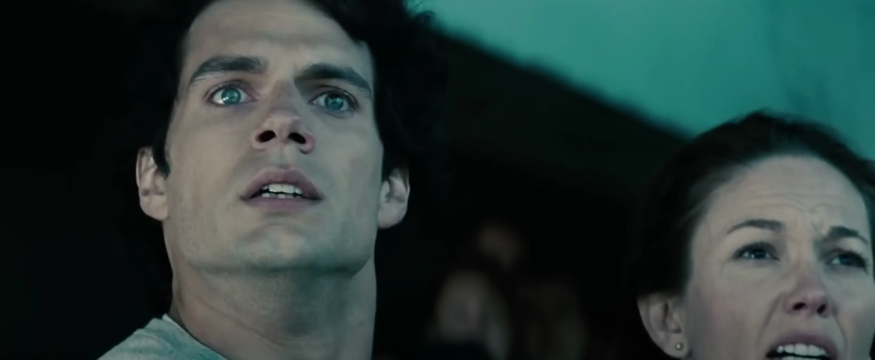 Clark watches helplessly as his dad dies.