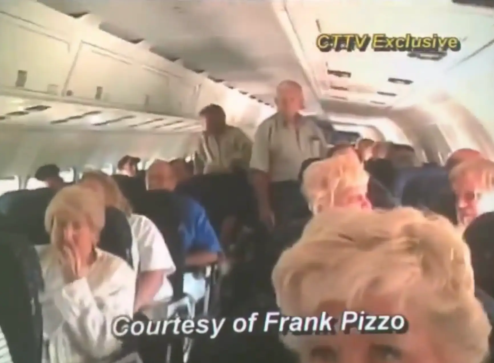 Passengers reacted to the horrific news. (Frank Pizzo/CTTV)