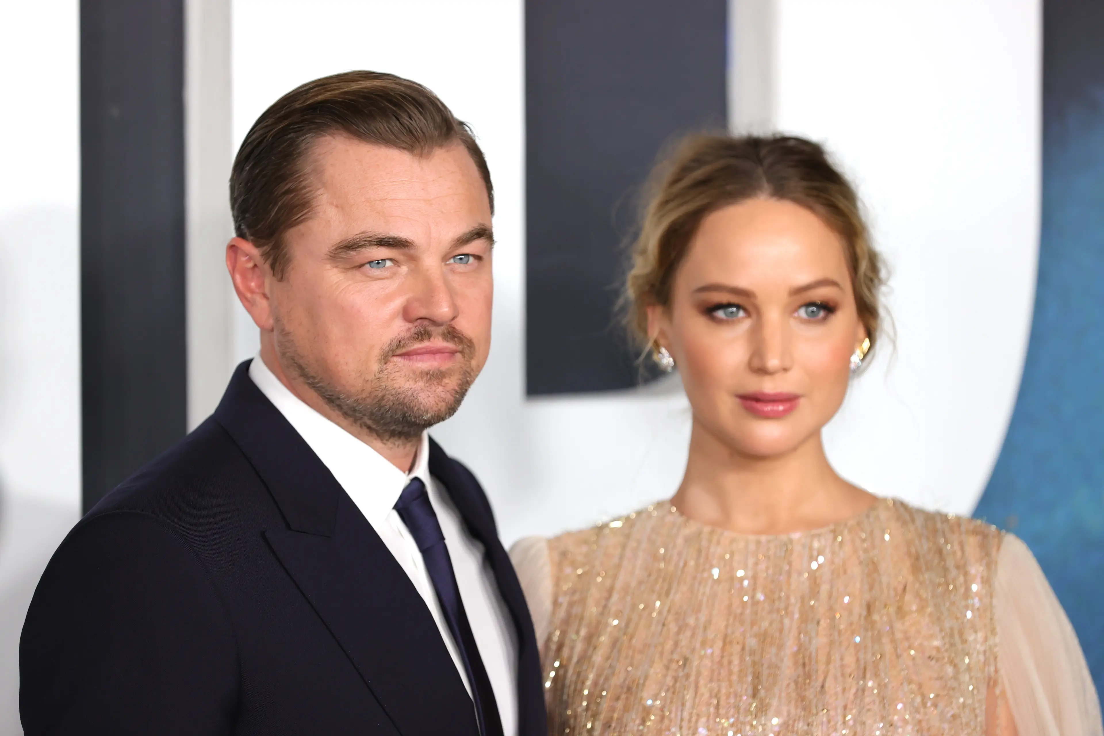 Jennifer Lawrence and Leonardo DiCaprio last paired up in 2021’s Don’t Look Up. (Dia Dipasupil/FilmMagic)