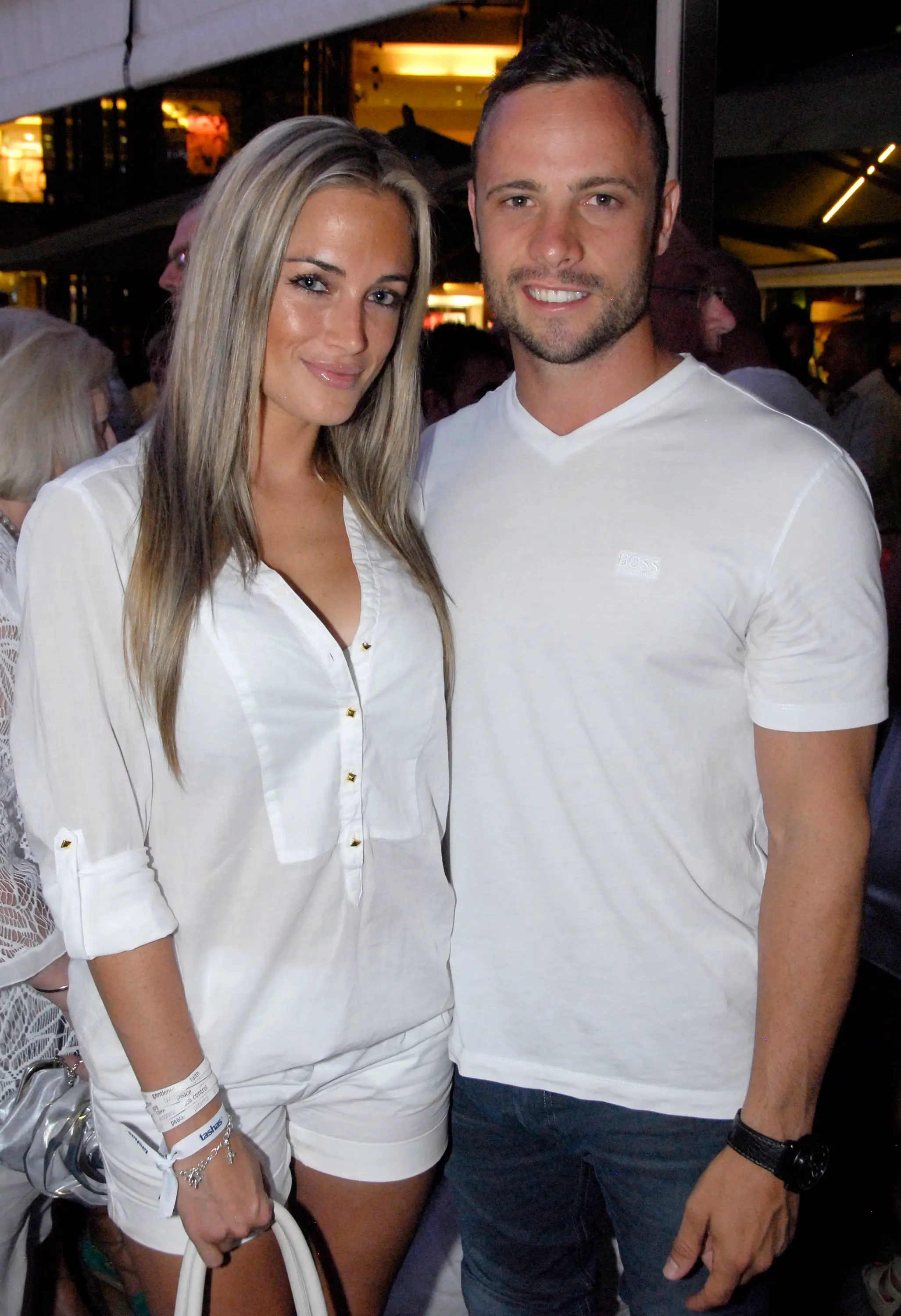 Reeva Steenkamp and Oscar Pistorius pictured in 2012 (Waldo Swiegers/Heat Magazine/Gallo Images/Getty Images)