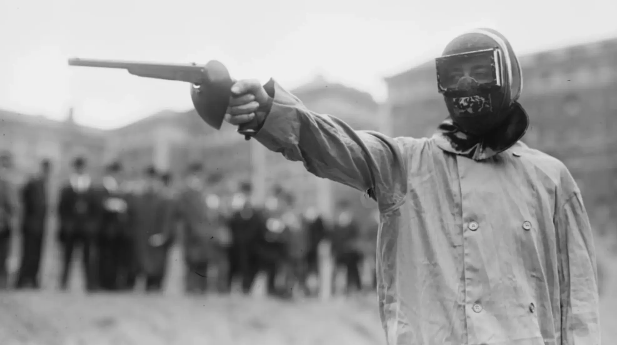 Shooting another human being was only a sport at one Olympics (Library of Congress)