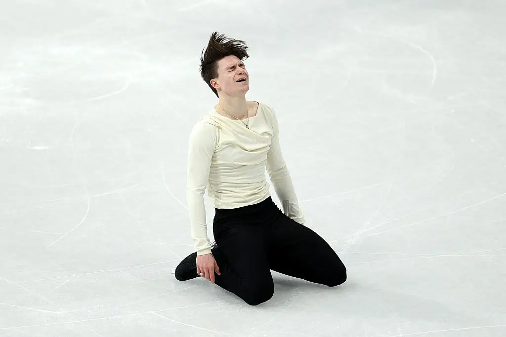 Maxim Naumov is representing the US at the 2026 Milan Cortina Olympic Games (Joosep Martinson/Getty Images)