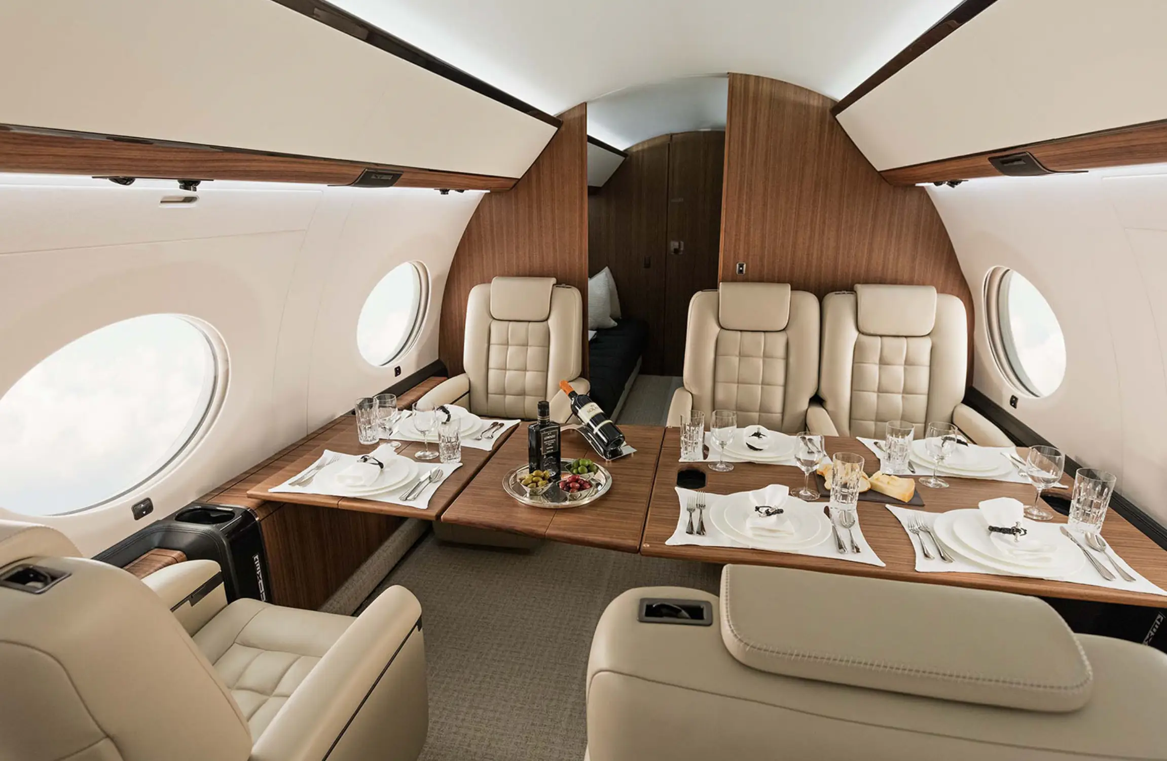 A G650R private jet is pure luxury in the skies.(Gulf stream)