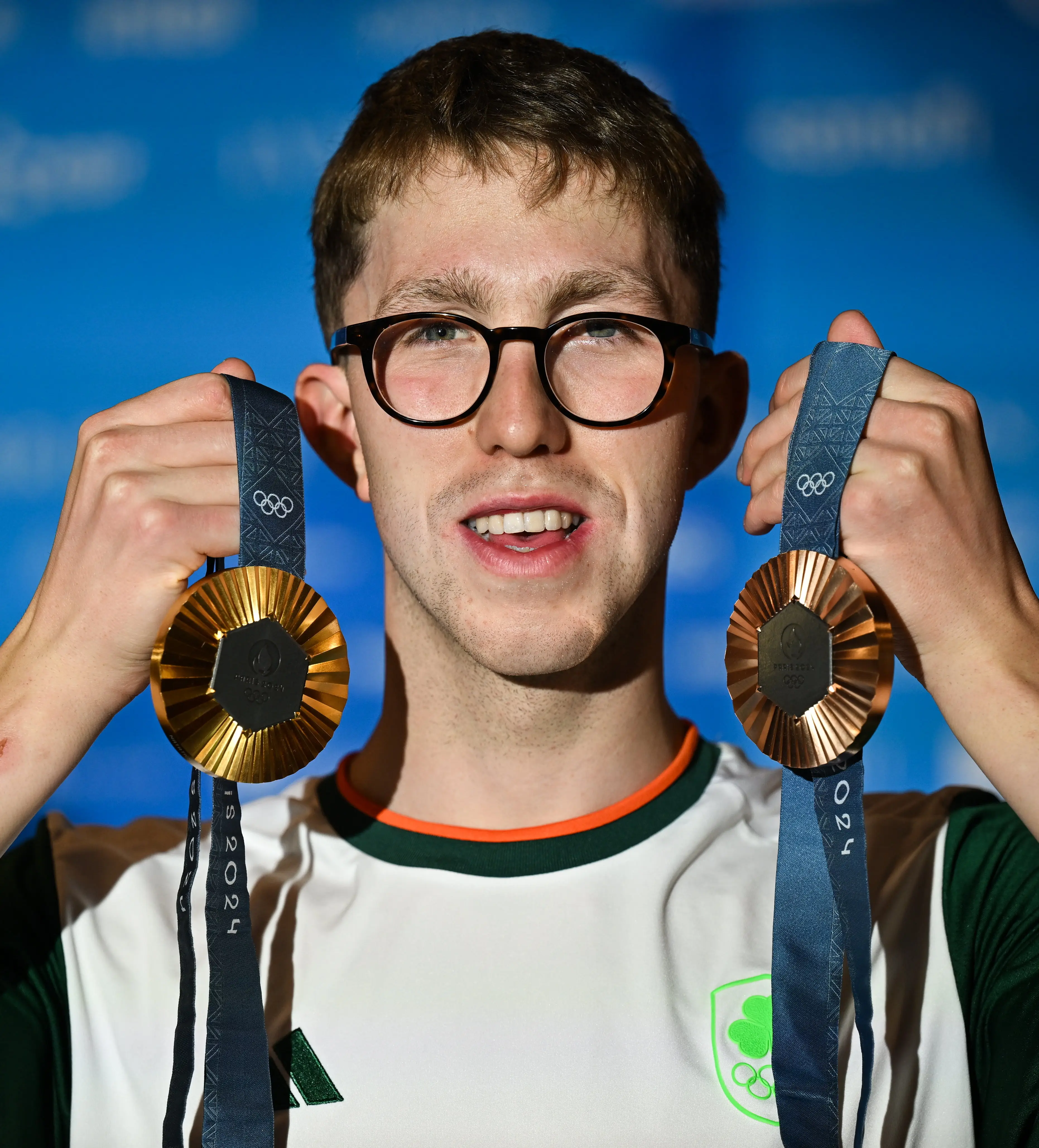 Daniel Wiffen is a two-time Olympic medallist. (David Fitzgerald/Sportsfile via Getty Images)