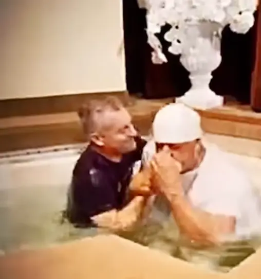 The wrestler has been open about his faith on social media over the years.