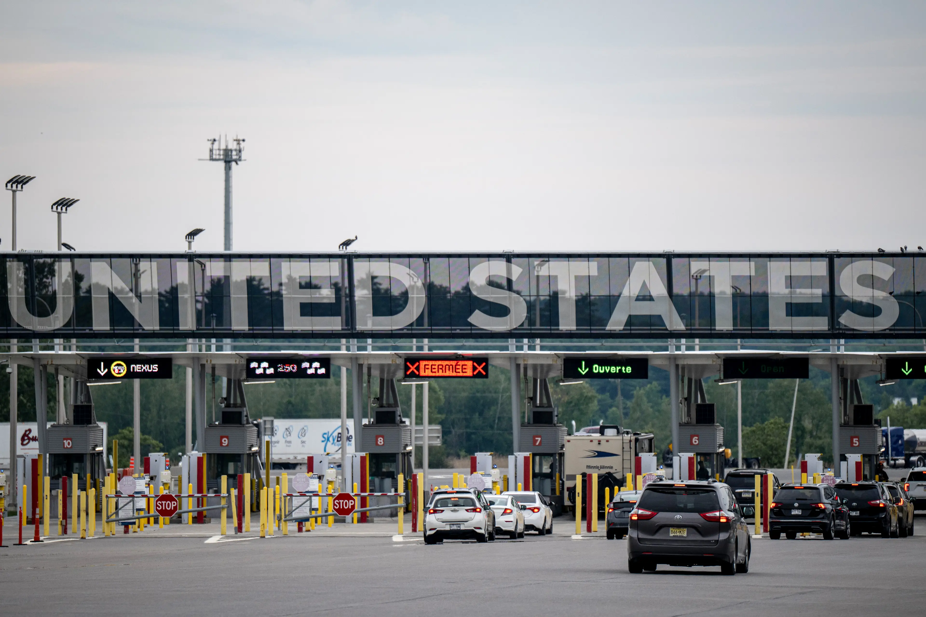 Tourists from Canada have dropped in numbers over the past year (Andrej Ivanov/Bloomberg via Getty Images)