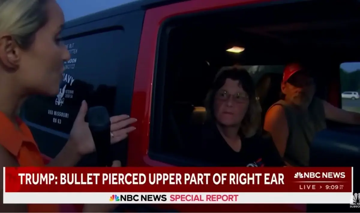 Vanessa said Trump 'moved his head' while speaking. (NBC News)