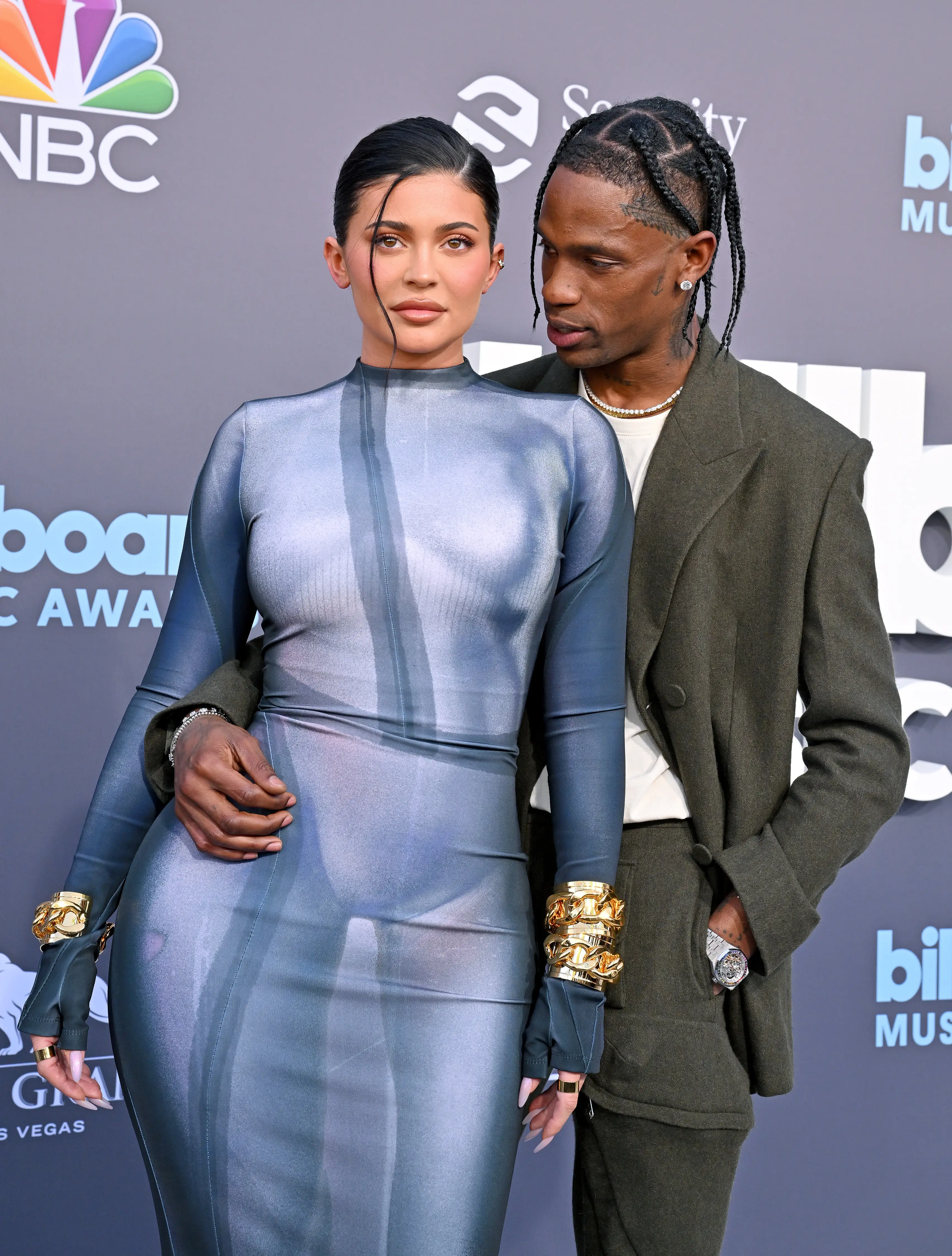 Travis Scott and Kylie Jenner dated from 2017 and 2022 (Axelle/Bauer-Griffin/FilmMagic)