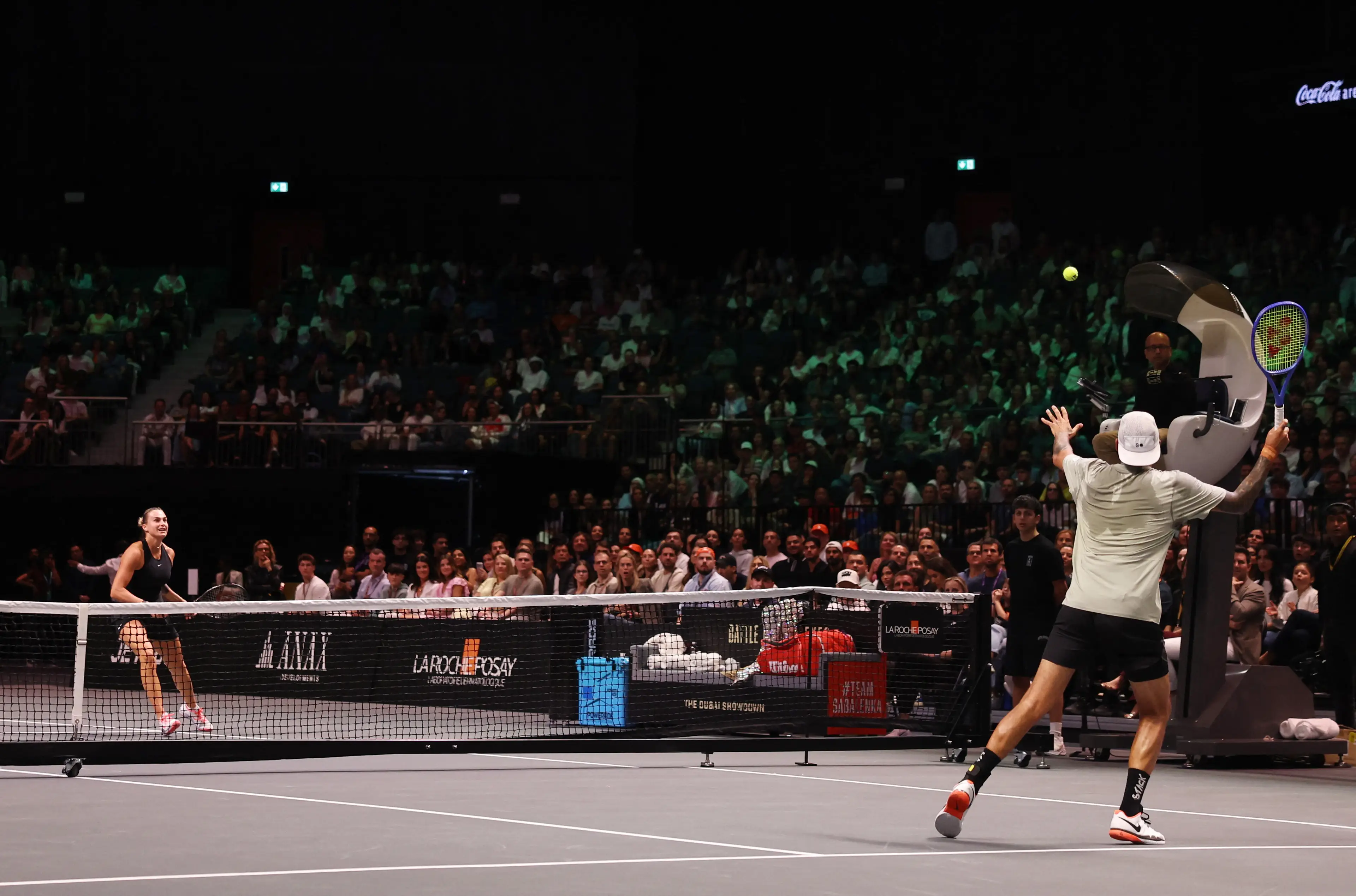 The power behind Kyrgios' swing kept him on top (Amr Alfiky - Pool / Getty Images)