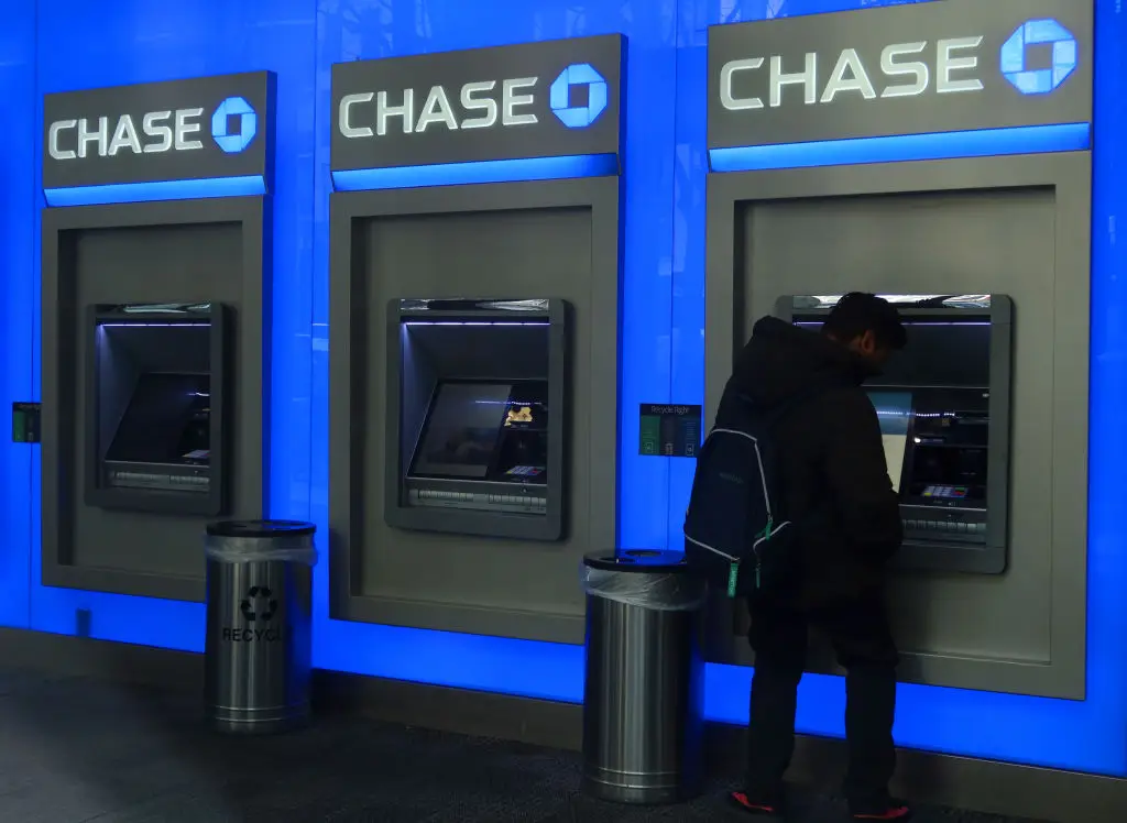 Some Chase customers were in for a rude awakening (Gary Hershorn/Getty Images)