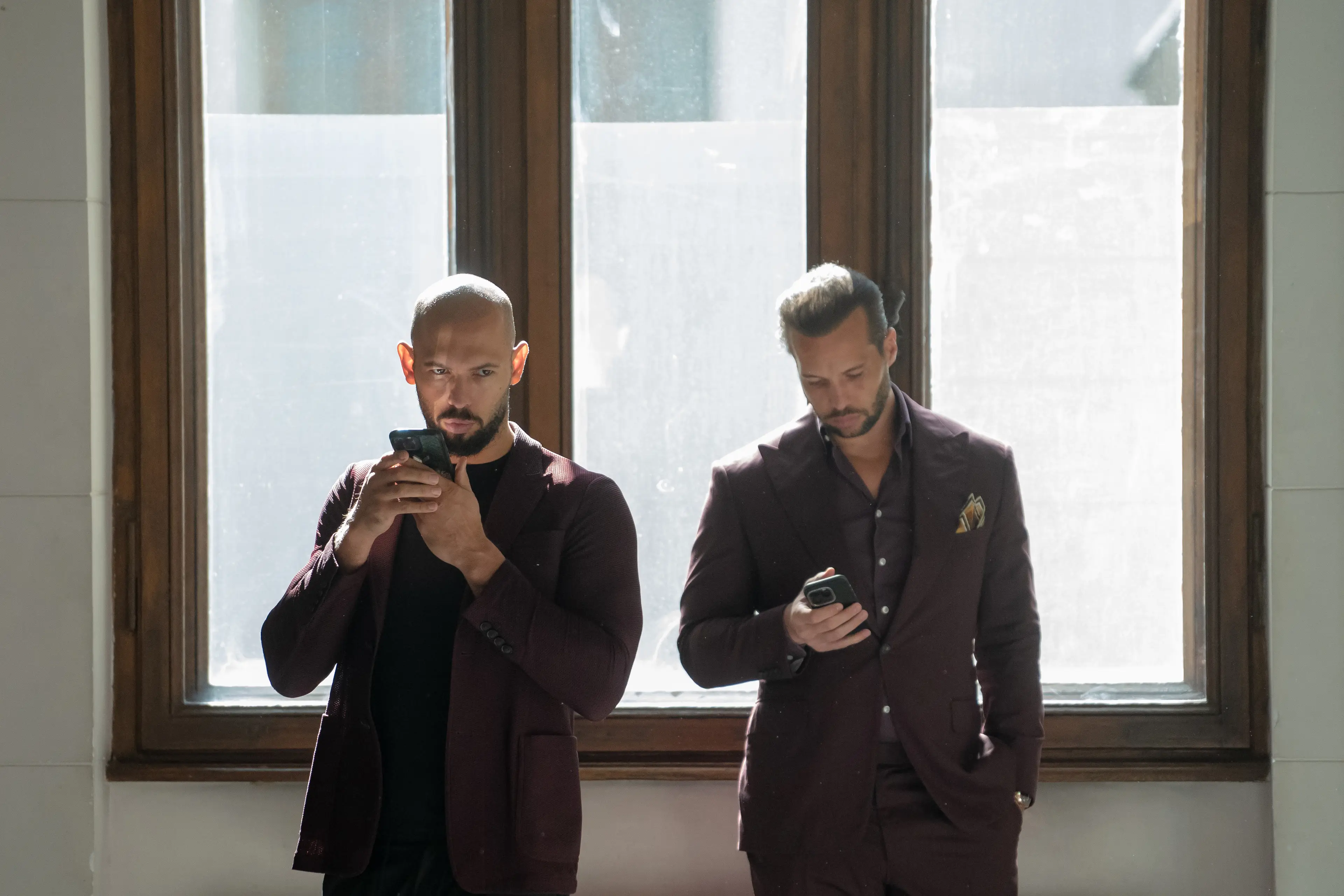 Andrew and Tristan are facing new charges (Andrei Pungovschi/Getty Images)