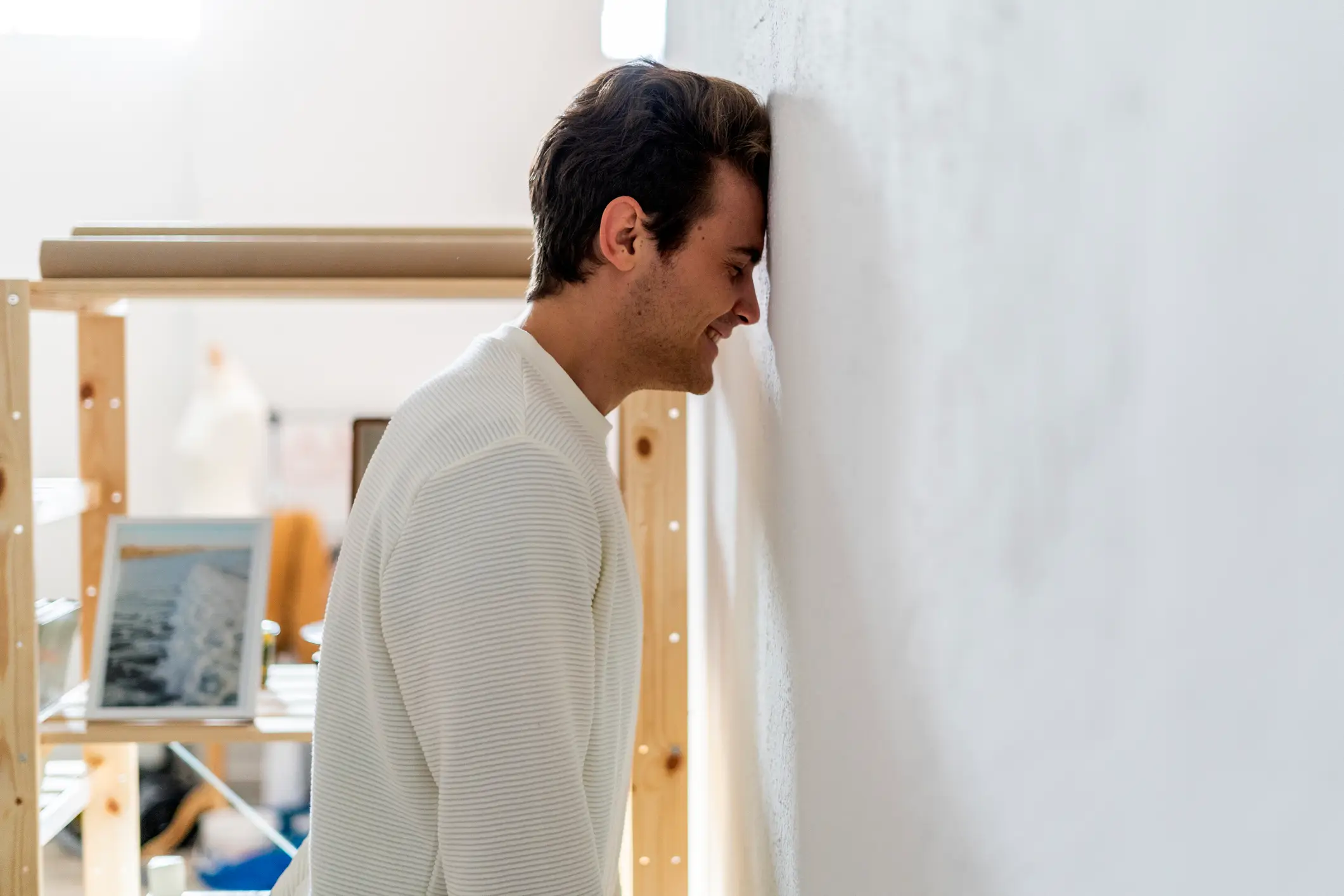 A boss was left banging his head against the wall as two of his employees scrawled 'fake' on real dollar bills (Getty Stock Image)