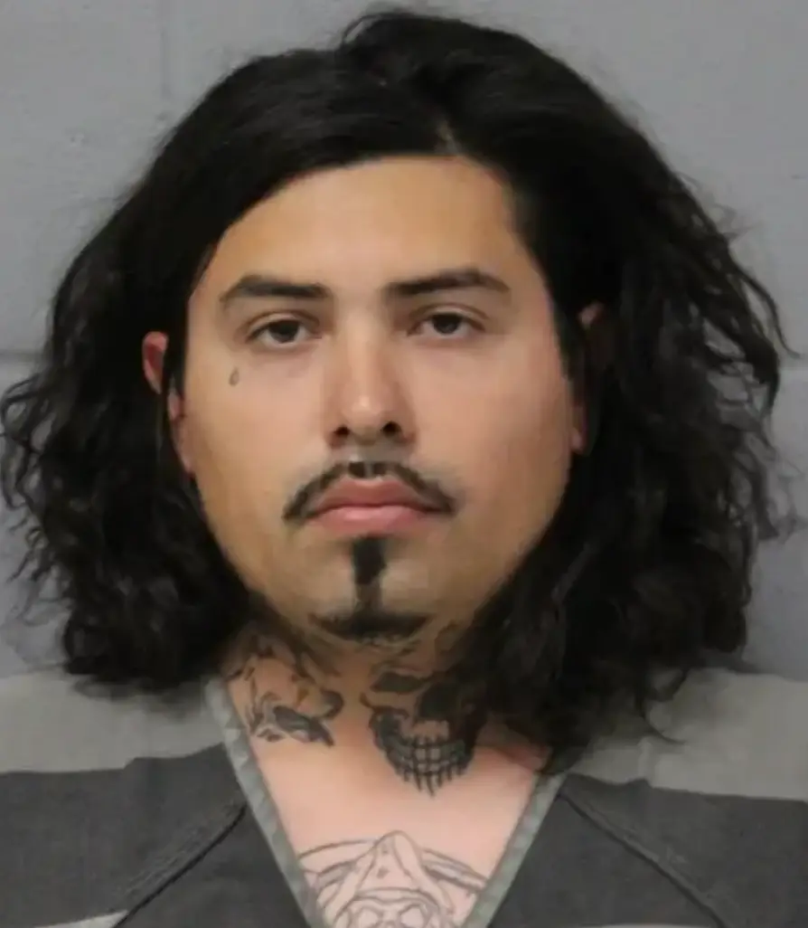 Suspect Juan Pablo Castro was one of five people arrested at the property (Austin Police Dept.)