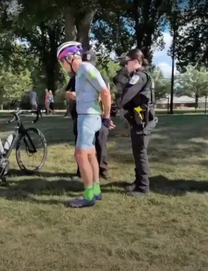 David Hearn was arrested in Washington, D.C, last month following accusations that he had damaged the Lincoln Memorial Reflecting Pool (NBC News)