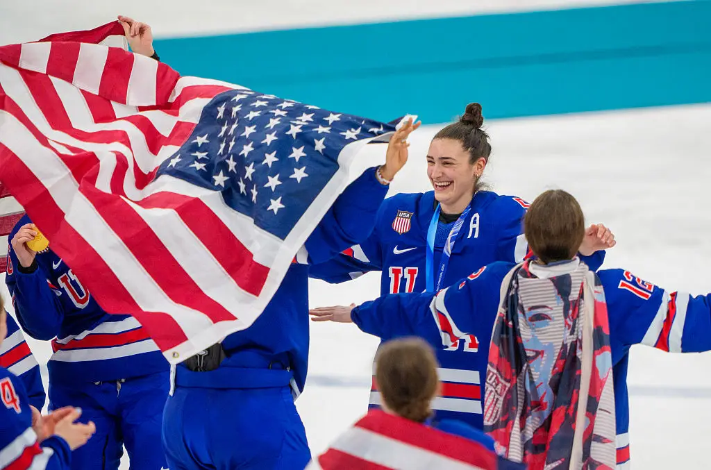 The women's team won gold on Thursday (EyesWideOpen/Getty Images)