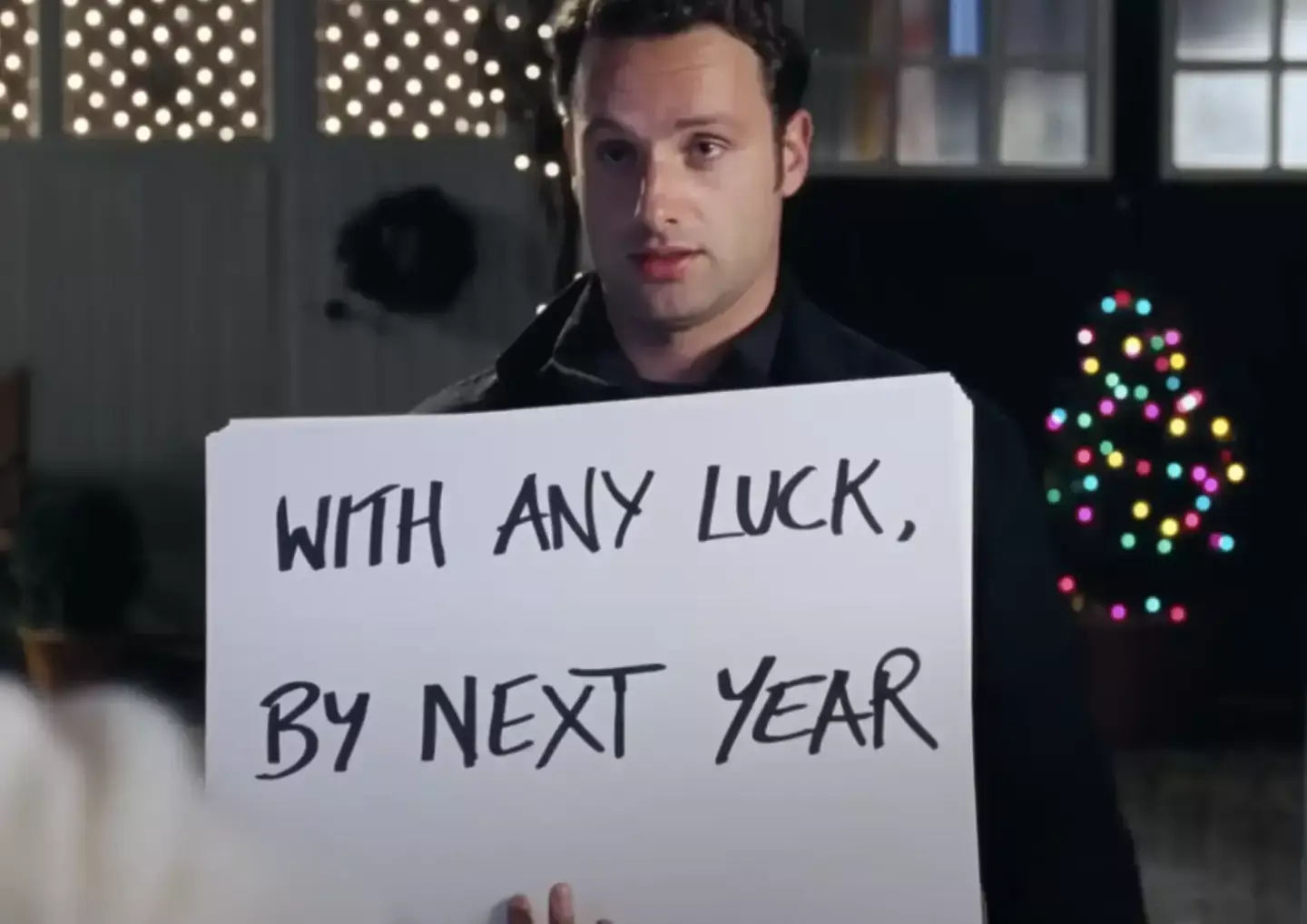 Andrew Lincoln played Mark in 'Love Actually' (Universal Pictures)