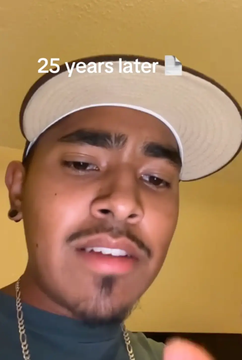 The content creator had been celebrating his birthday on the wrong day (TikTok/@adrian_peru)