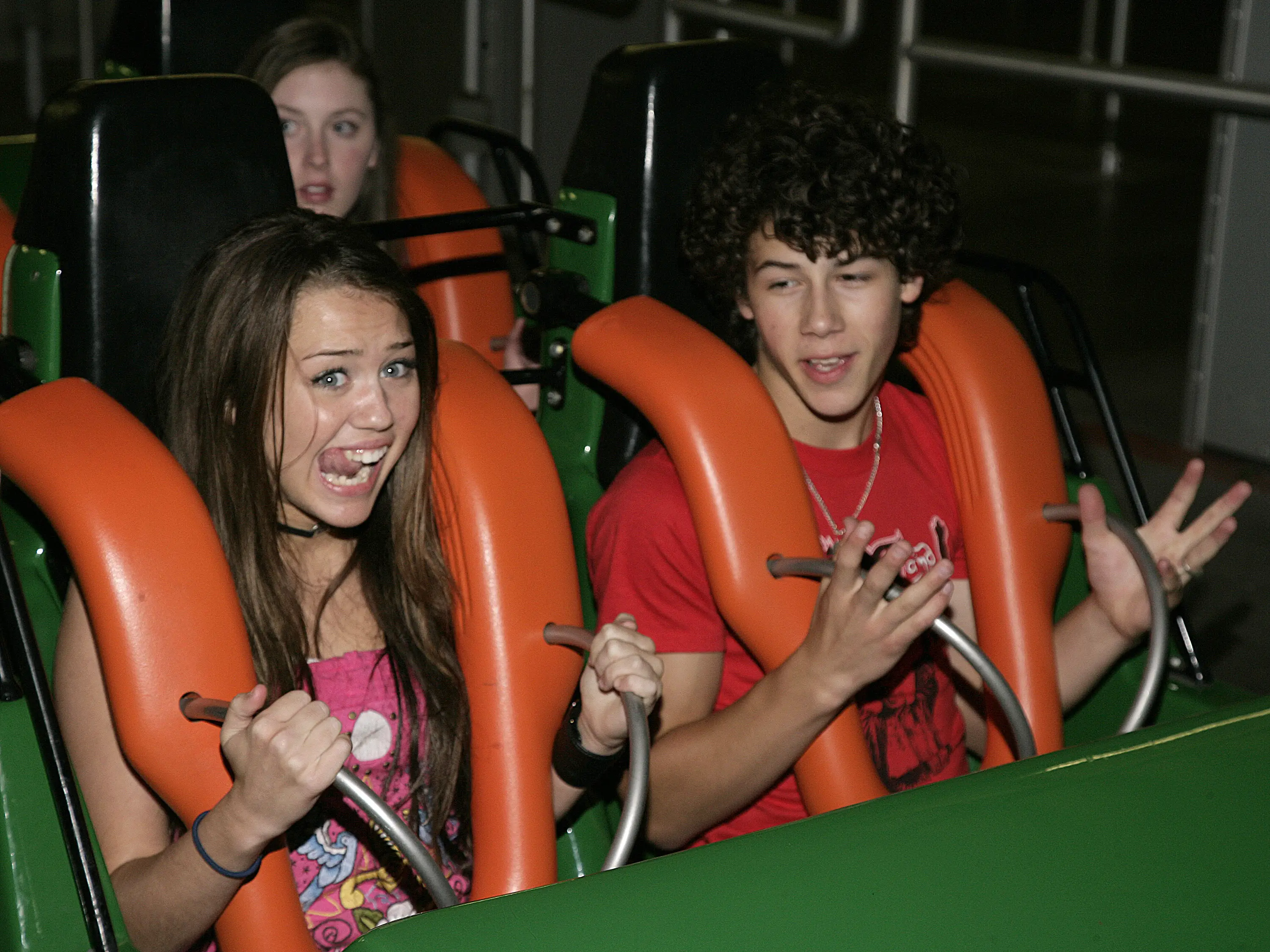 Miley and Nick dated way back in 2007 (Mathew Imaging/FilmMagic)
