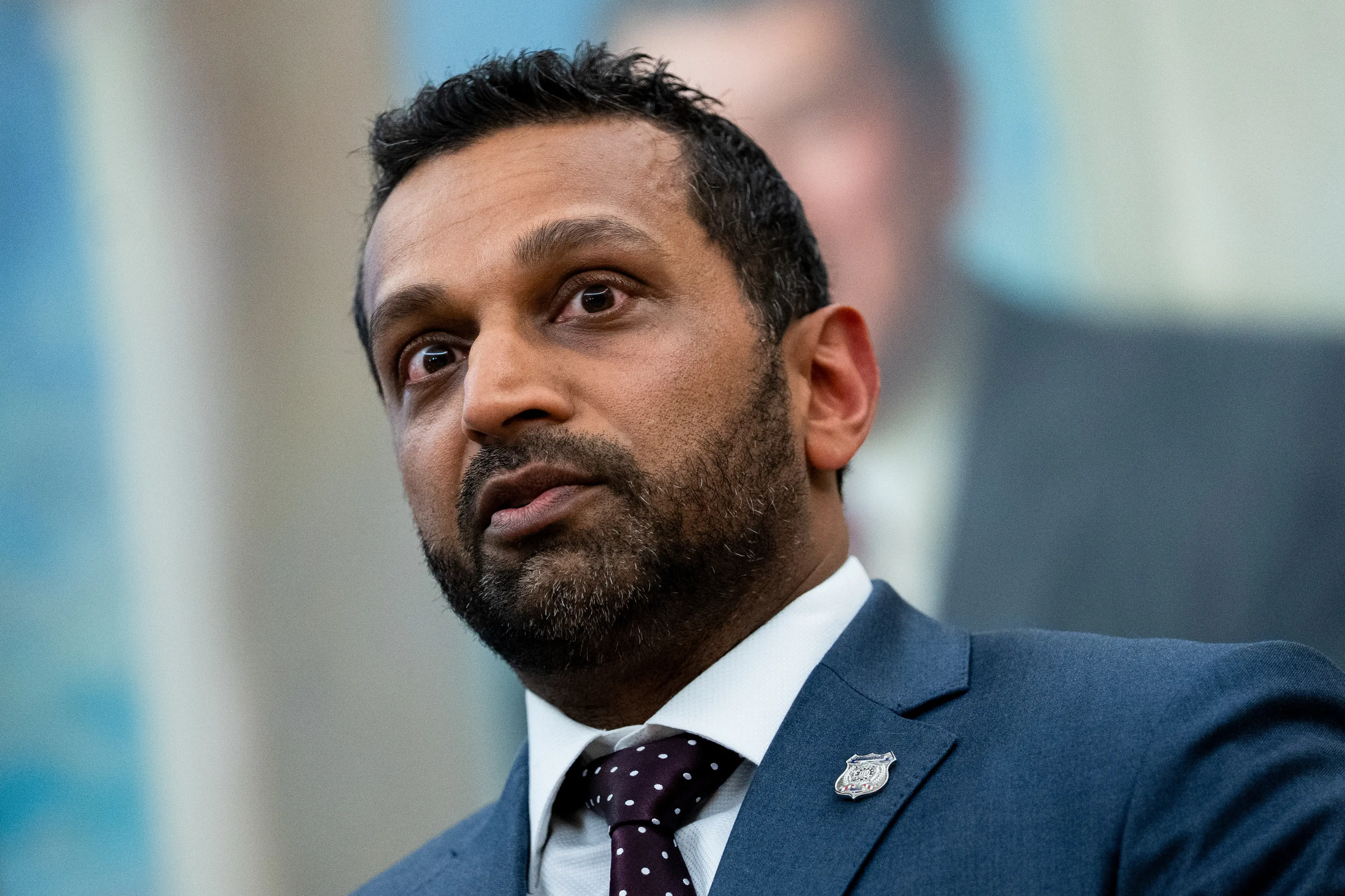 Kash Patel has overseen the federal government's investigation into everything from the Kirk assassination to the Epstein file (Allison Robbert/Bloomberg via Getty Images)