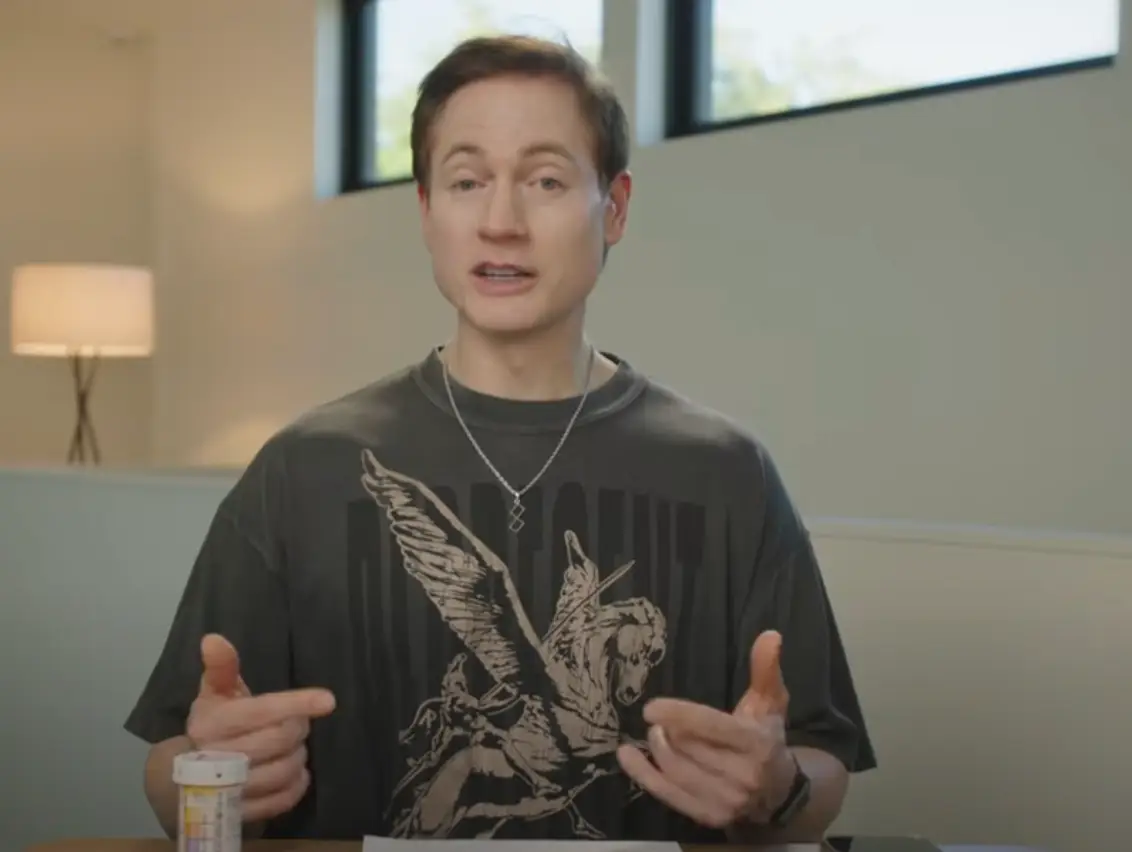 Bryan Johnson spoke about the impact rapamycin had on him over the years of taking it (YouTube/Bryan Johnson)