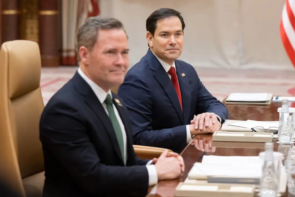Marco Rubio is leading the US side of the negotiations (SAUL LOEB/POOL/AFP via Getty Images)