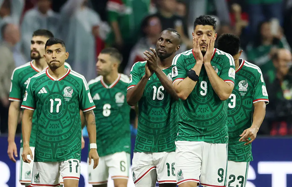 Mexico bowed out in the round of 16 after a rallying display against England (Richard Pelham/Getty Images)