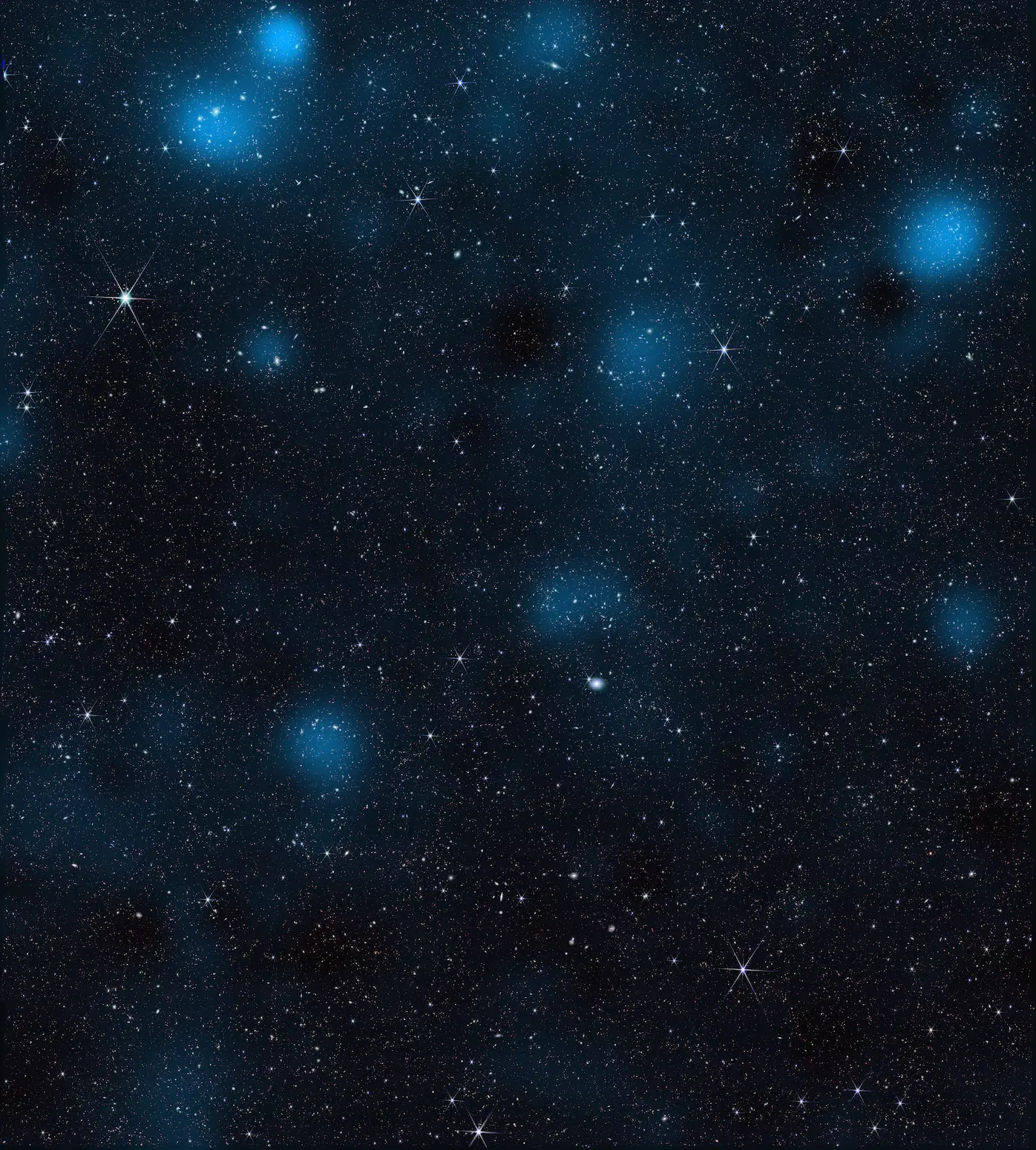 The map contains nearly 800,000 galaxies (NASA/STScI/J. DePasquale/A. Pagan)